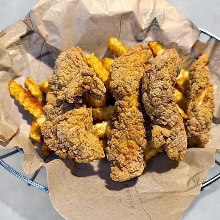 Chicken Tender Basket.